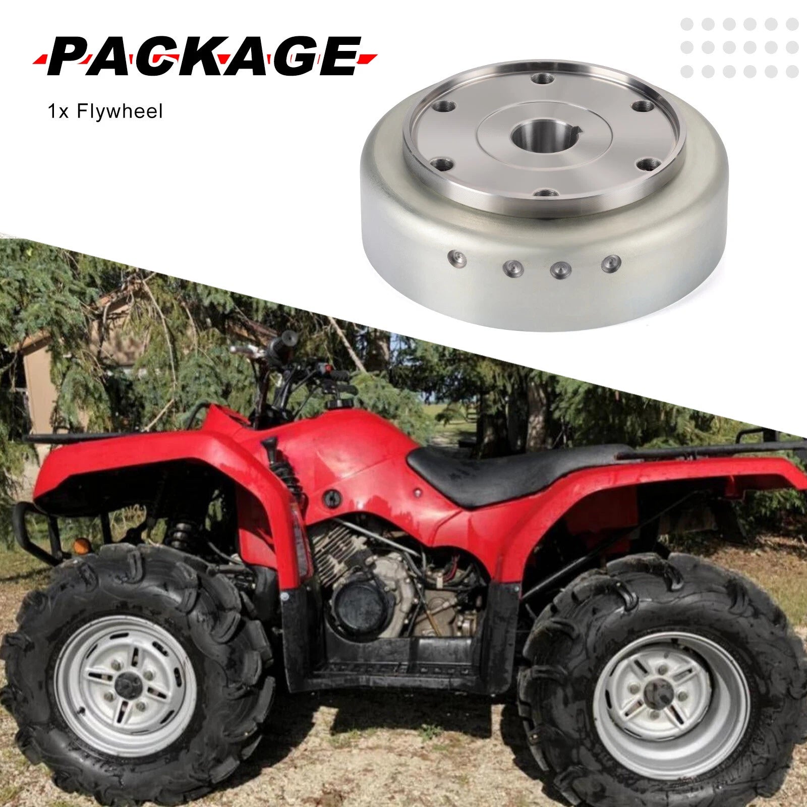 Flywheel 5UH-81450-00-00 for Yamaha Wolverine 350 YFM350X (2006–2009)