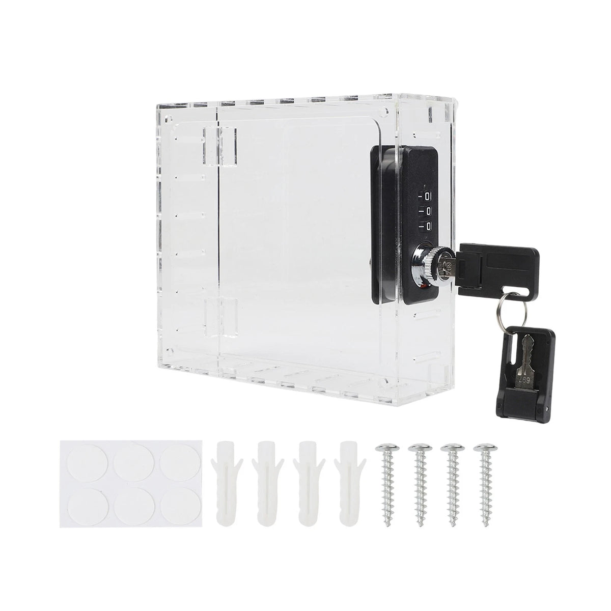 Thermostat Lock Box with Key for Residential and Commercial