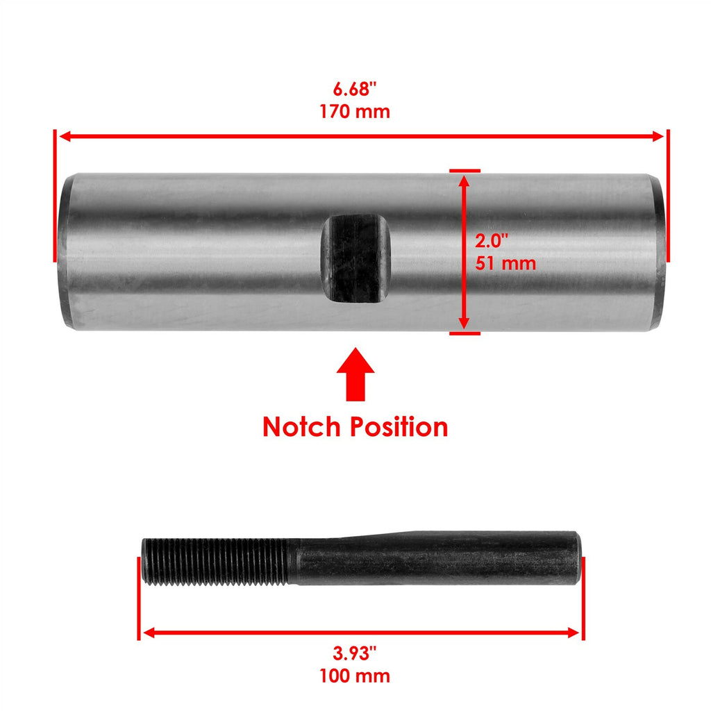 King Pin Kit Replacement for Case Backhoe 480C 480D 580C 580D (1985–2005)