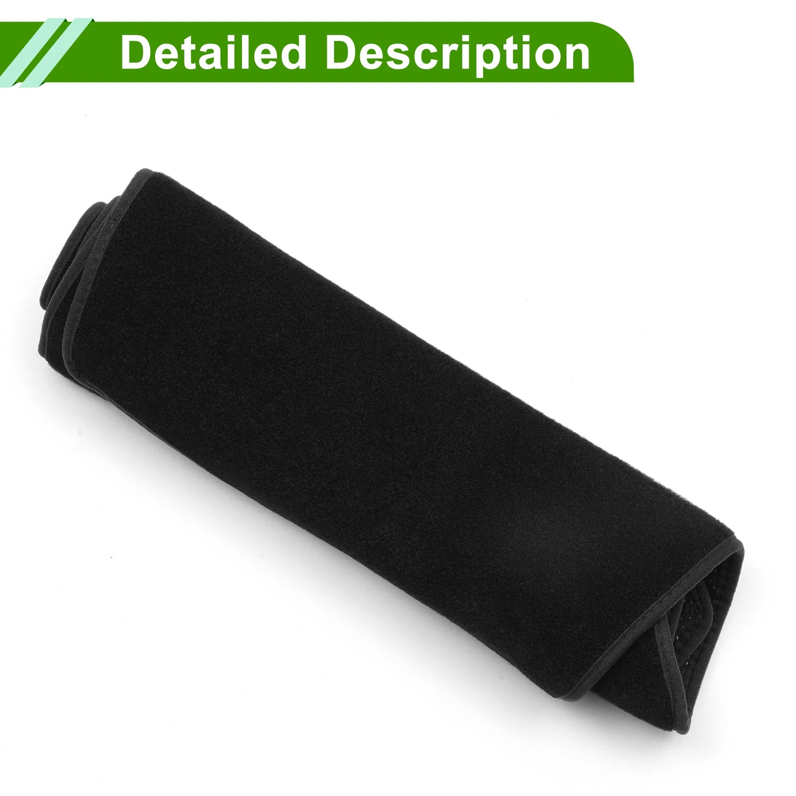 Dashboard Dash Cover Mat for Mazda3 BP (2019–2024) Black 1 Set