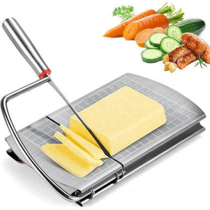 Stainless Steel Cheese Slicer for Precise Slicing