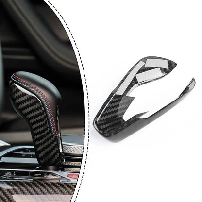 Carbon Fiber Trim Carbon Fiber Gear Shift Easy Installation Auto Accessory