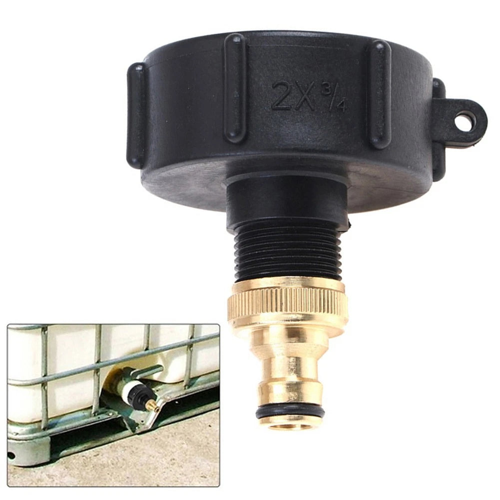 IBC Tank Fitting Thick S60X6 Threaded Cap for IBC Tanks (60mm)