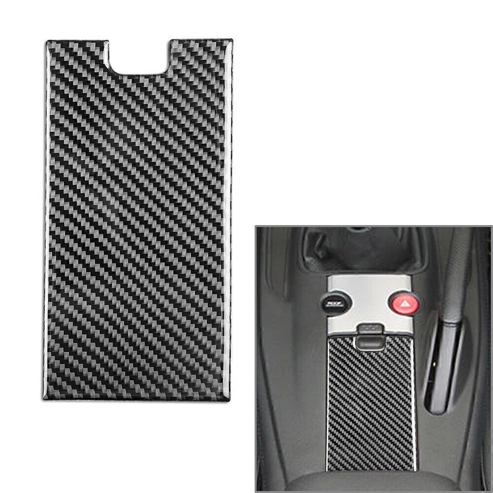 Center Console Storage Box Panel Cover Trim for Honda S2000 (2004–2009) Black