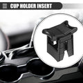 Center Cup Holder Insert for Toyota Camry 2012–2017 Black Plastic