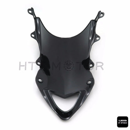 Smoke Black Double Bubble Windscreen for BMW S1000RR S1000R (2009–2014)