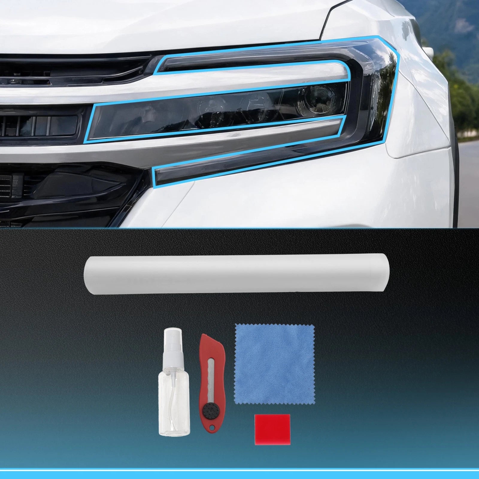 Headlight Tint Kit for Ford Expedition (Max) XLT/XL (2003–2023)