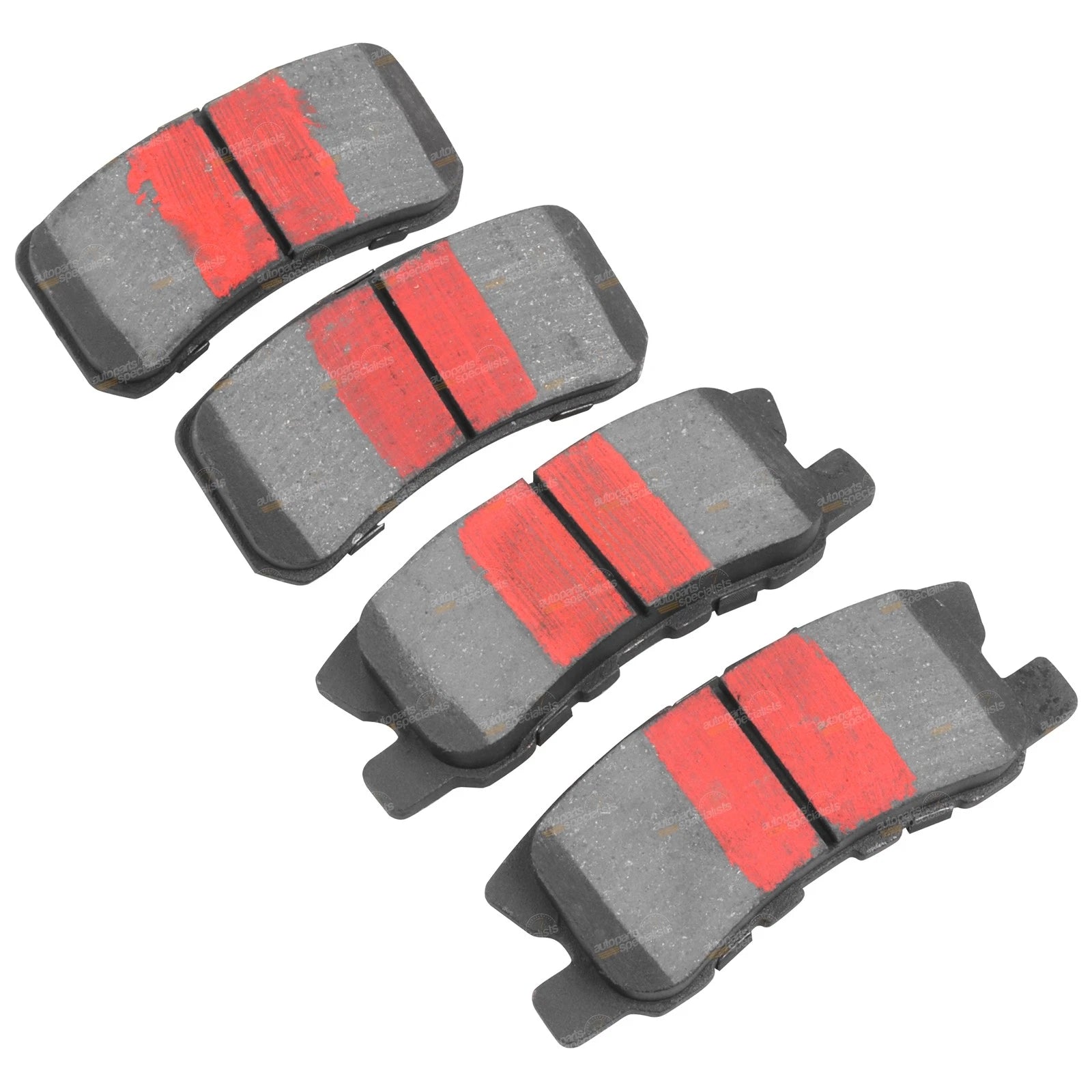 Rear Disc Brake Pad Set for Jeep Compass (2007–2017) 302mm Disc