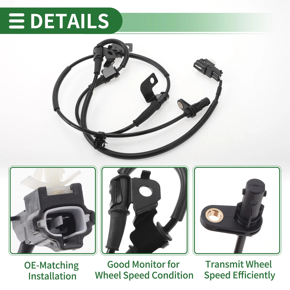 ABS Wheel Speed Sensor No. 598303V500 for Hyundai Azera (2012–2017)