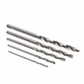 50pcs HSS Coated Drill Bits Set for Wood Plastic (1mm-3mm)