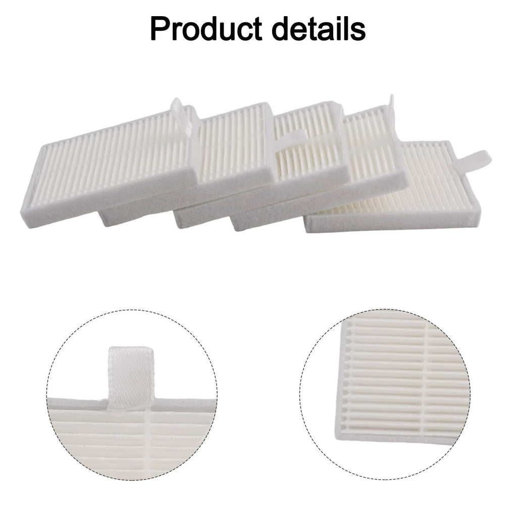 5X Filter Kit for Lubluelu Robot Vacuum Cleaner