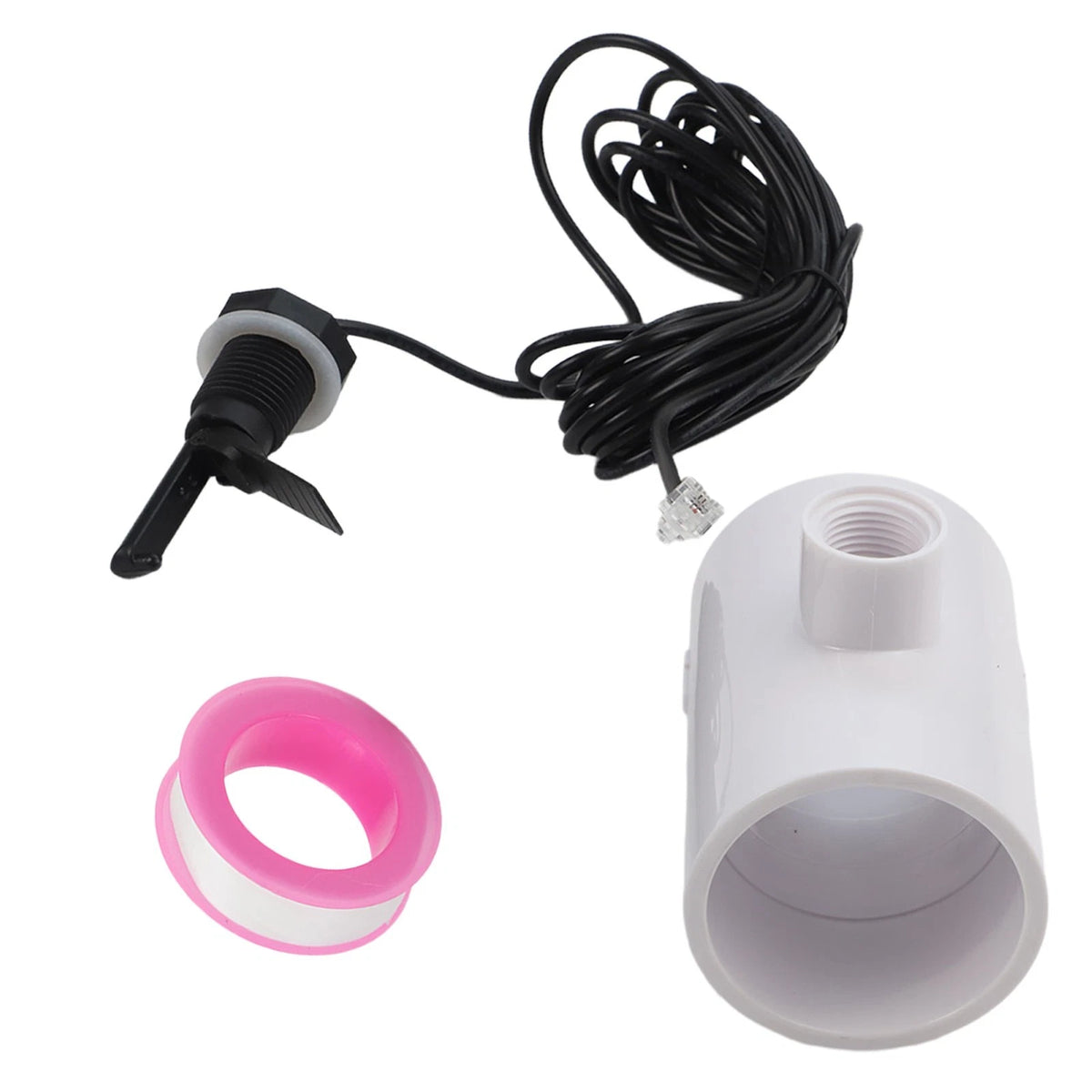 Pool Flow Switch for Water and Oil with 12 NPT Thread, 45m Cable