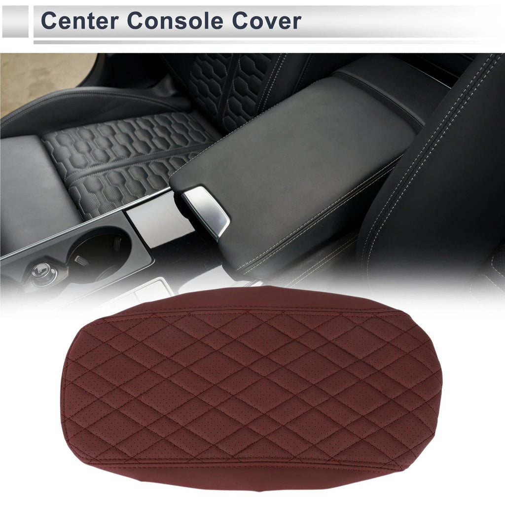 Center Console Cover for BMW X3 (2014–2018) Wine Red