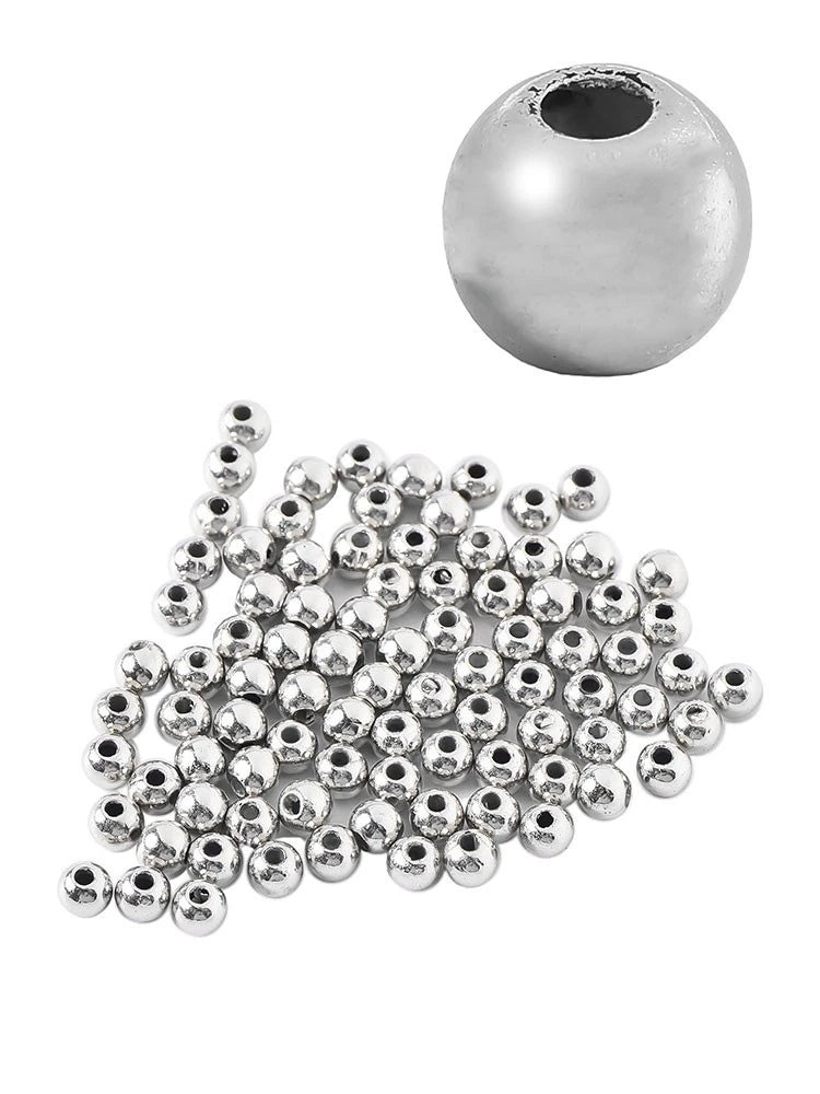 Heads Beads for Fly Tying - Gold & Silver