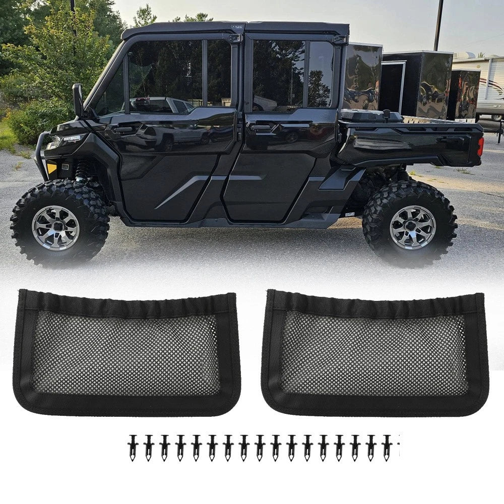 2Pcs Backrest Rear Storage Nets for Can-Am Defender MAX (2017–2023) 715003019