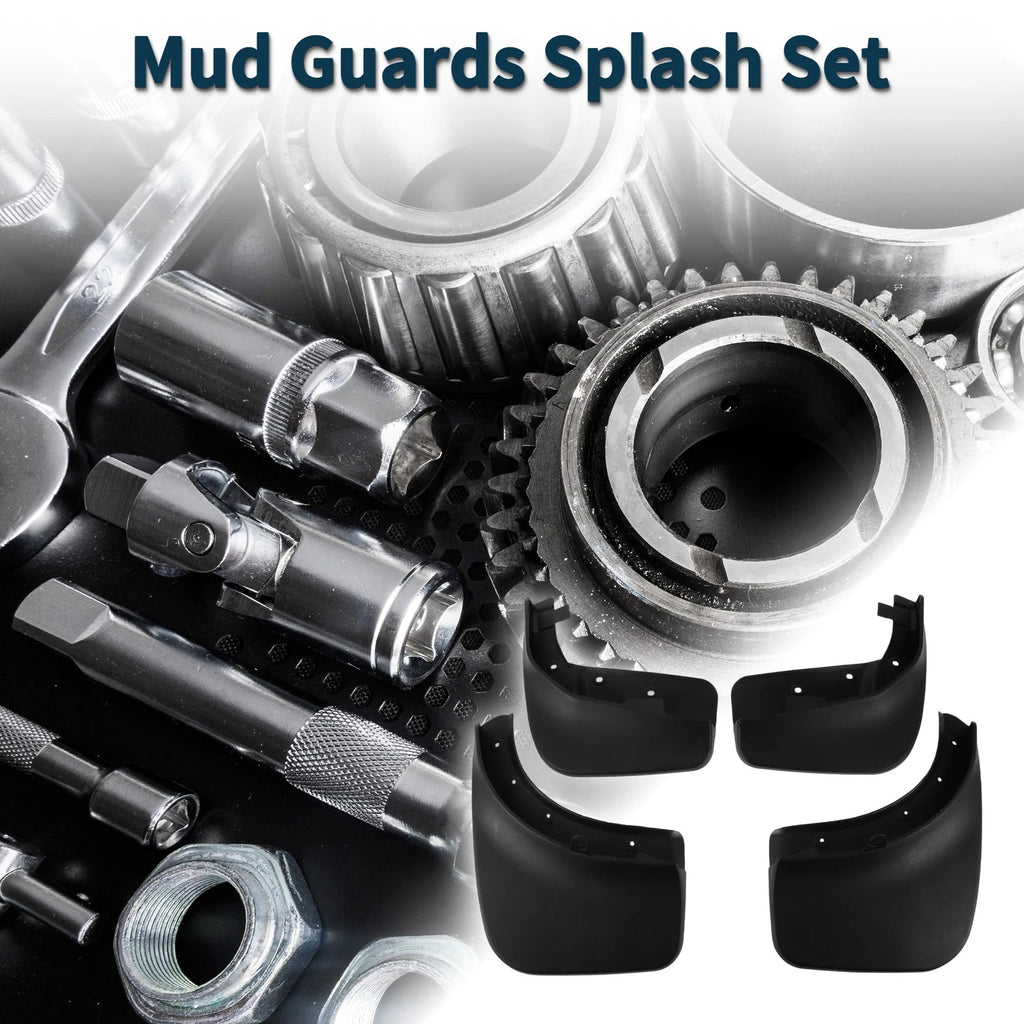 Mud Flaps Splash Guards 1 Set for Volkswagen Touareg (2011–2017)