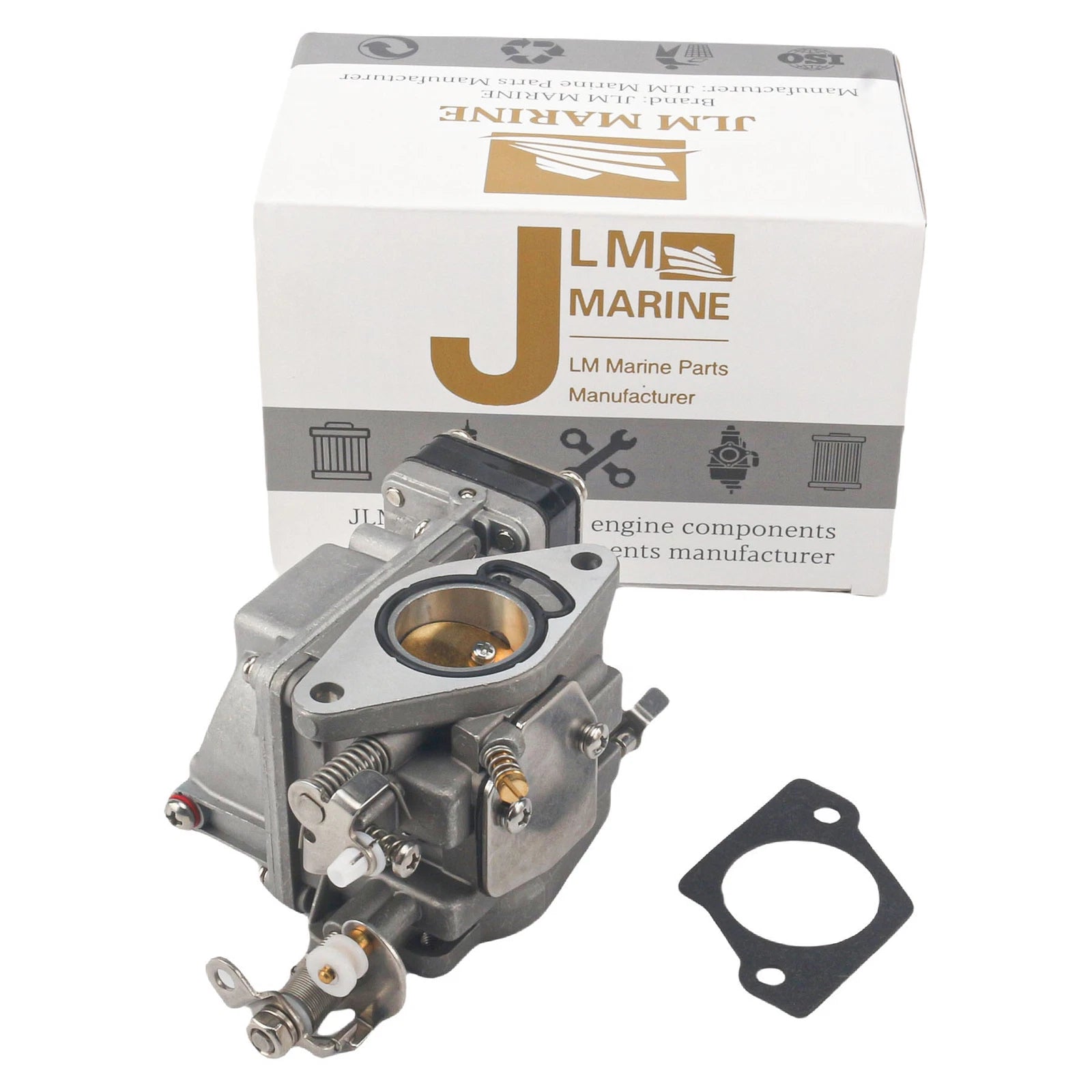 Carburetor with Gasket for Mercury Mariner 9.9 15 18 HP (1990–2000)