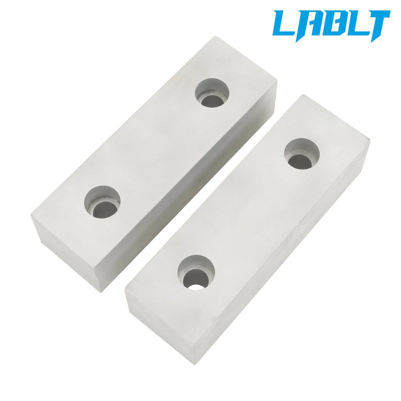 2X 8" Aluminum Machinable Soft Jaws for 8" Vises (LABLT)