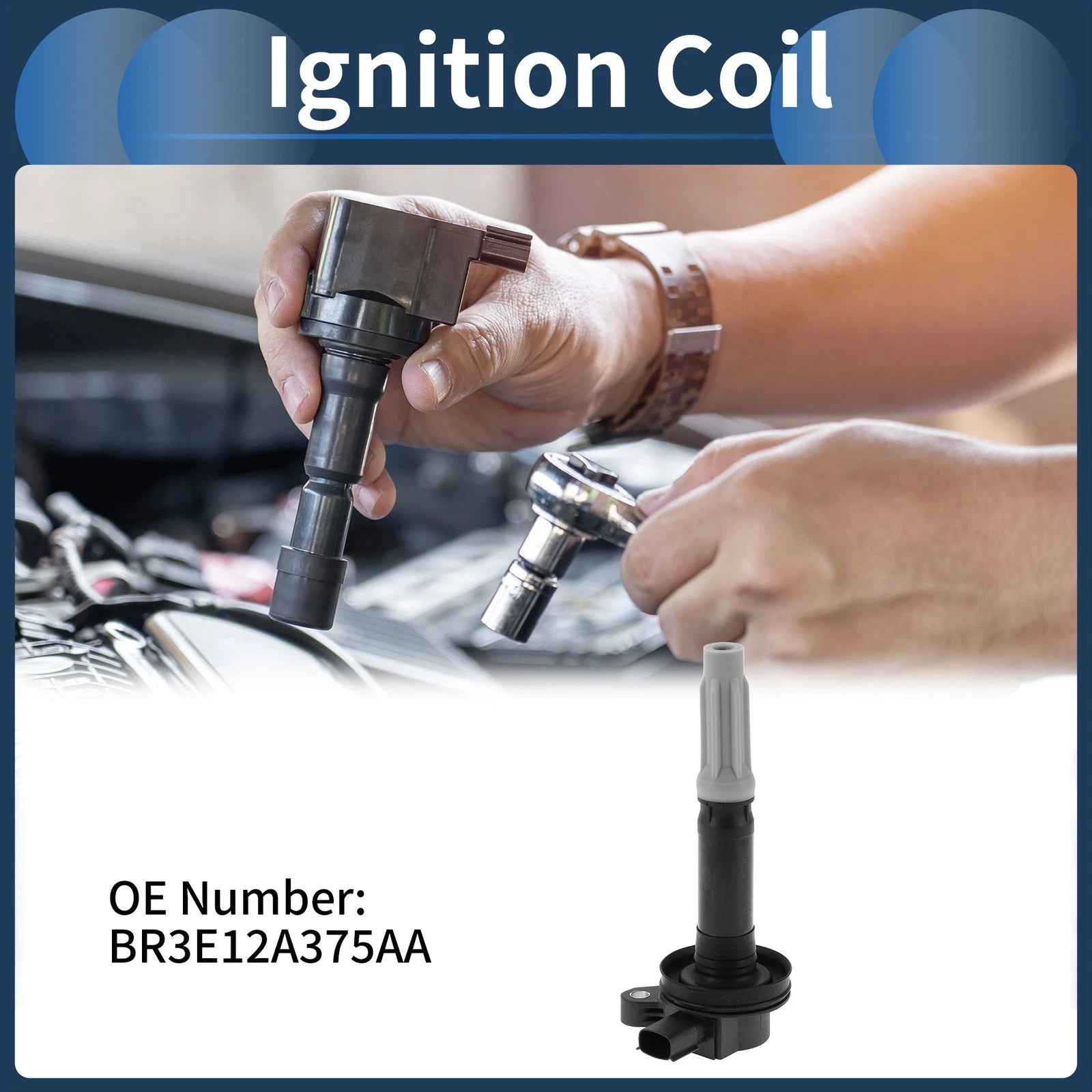 Ignition Coil Pack Replacement for Ford F-150 Mustang (2009–2014)