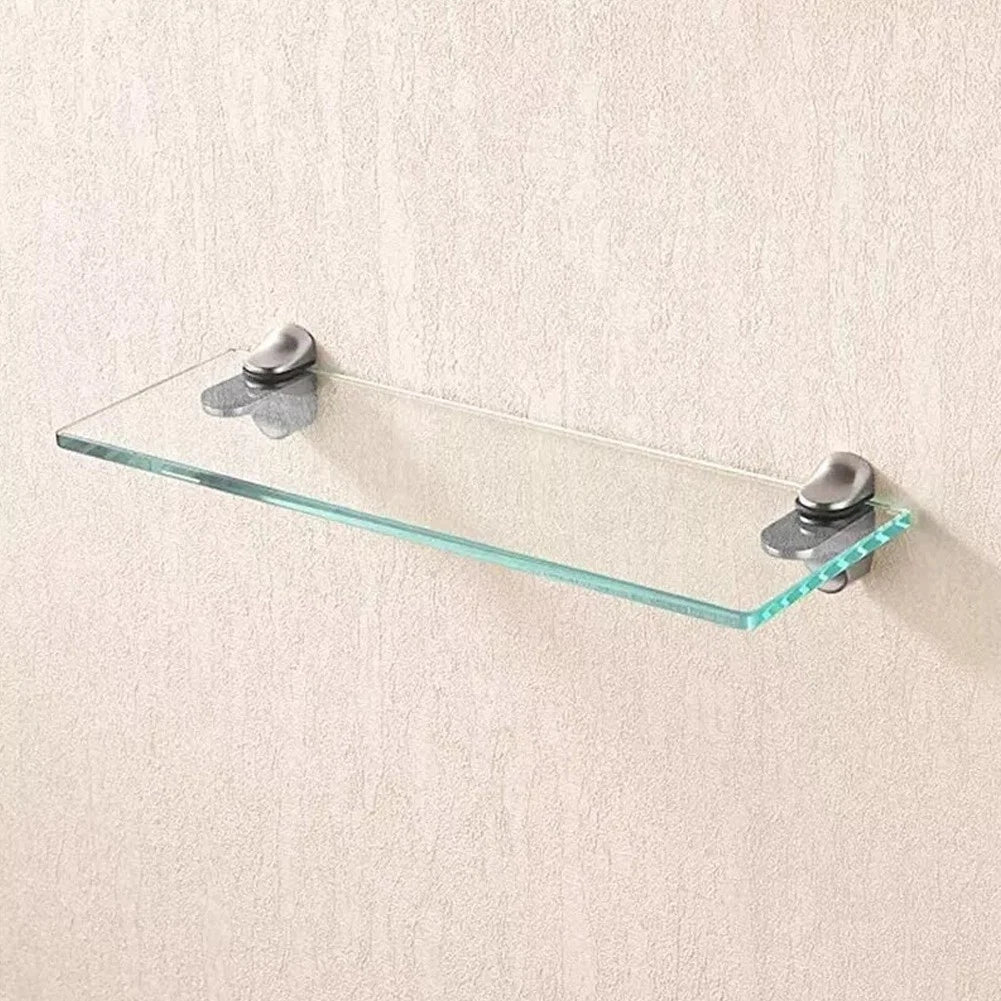 Adjustable Polished Chrome Glass Shelf Support Bracket for 3mm 22mm Thick Glass