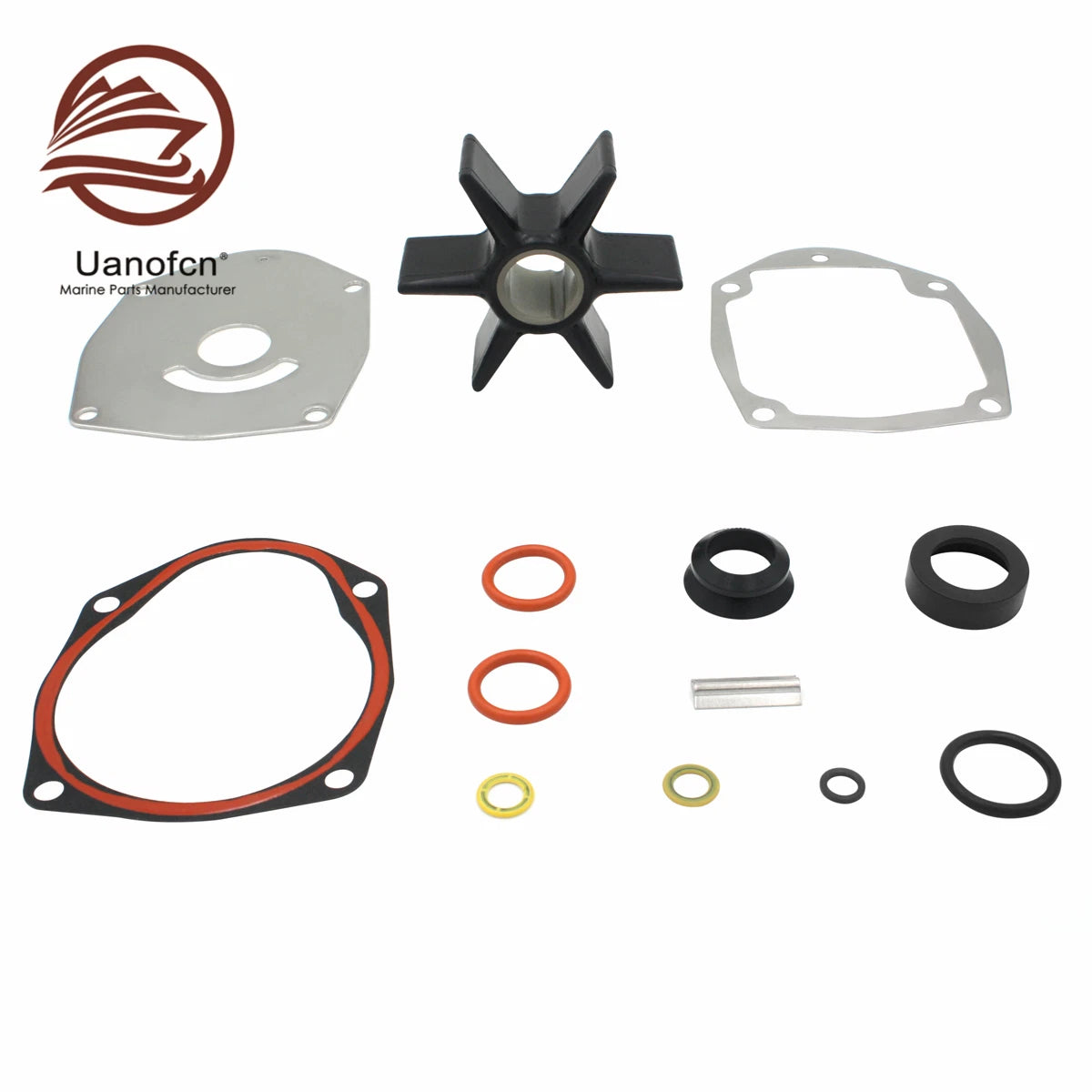 Water Pump Kit for Mercury Force 75 90 120HP (18-3214, 47-43026Q06, 8M0100526)