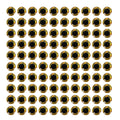 100x 3D Fish Eye Stickers for Lures