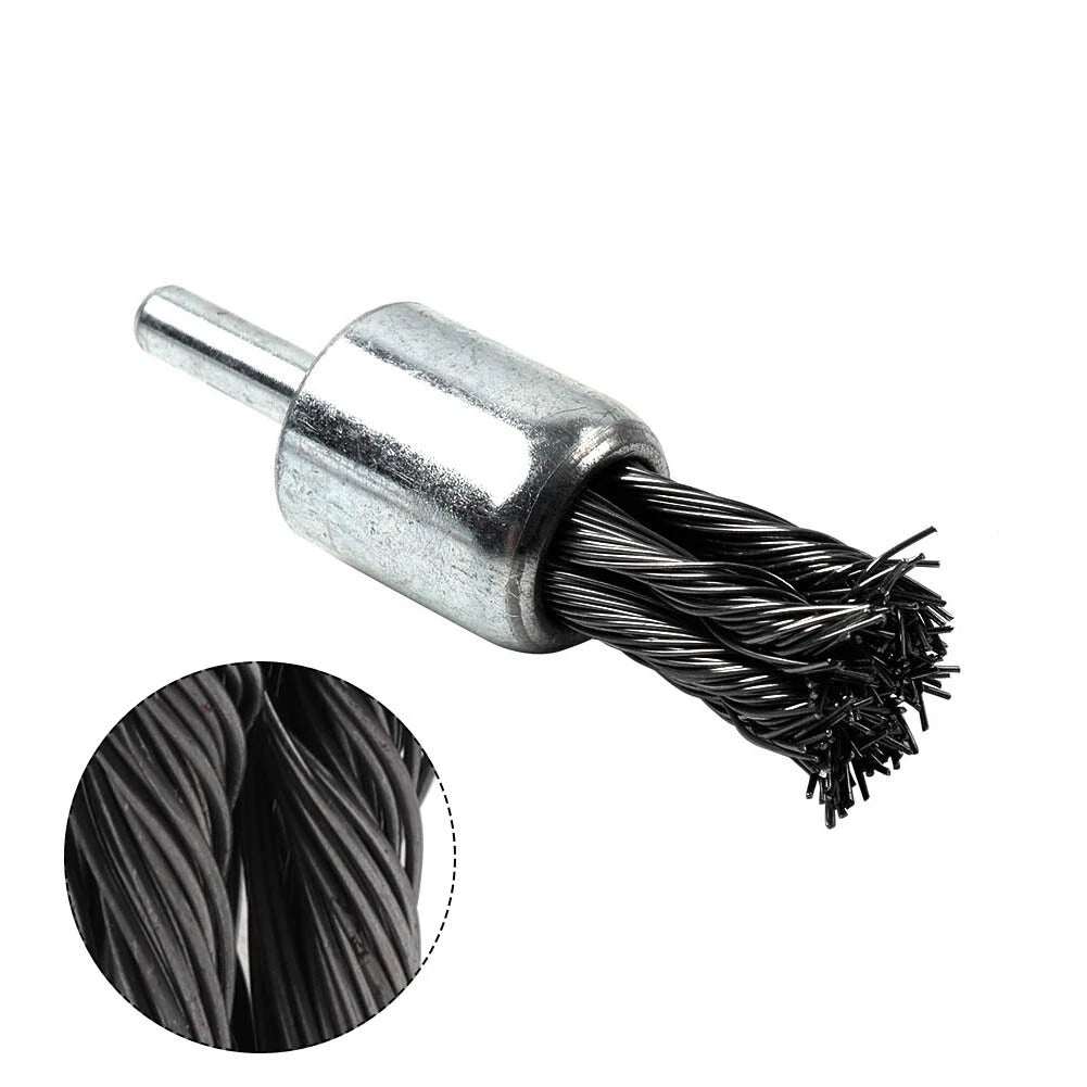 20mm Rotary Drill Wire Brush Wheel for Rust Removal (Metal Twisted Knot)
