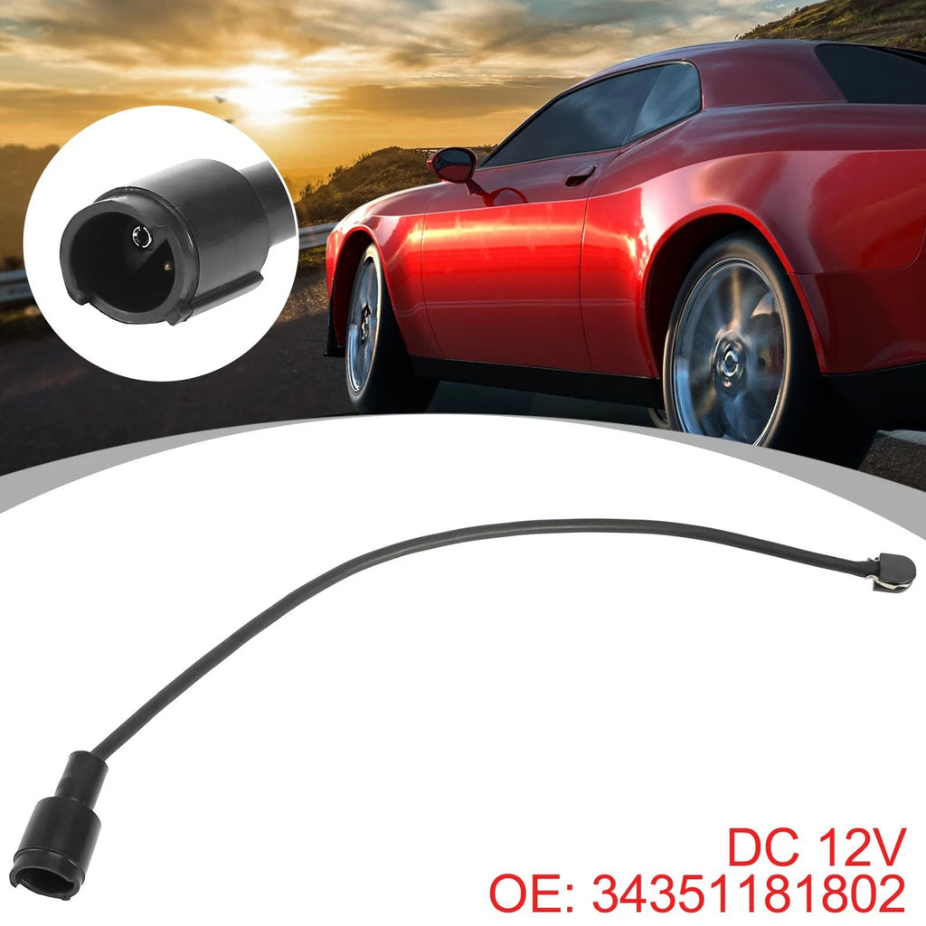Brake Pad Wear Sensor Front for BMW E34 5-Series Sedan (1987–1995)