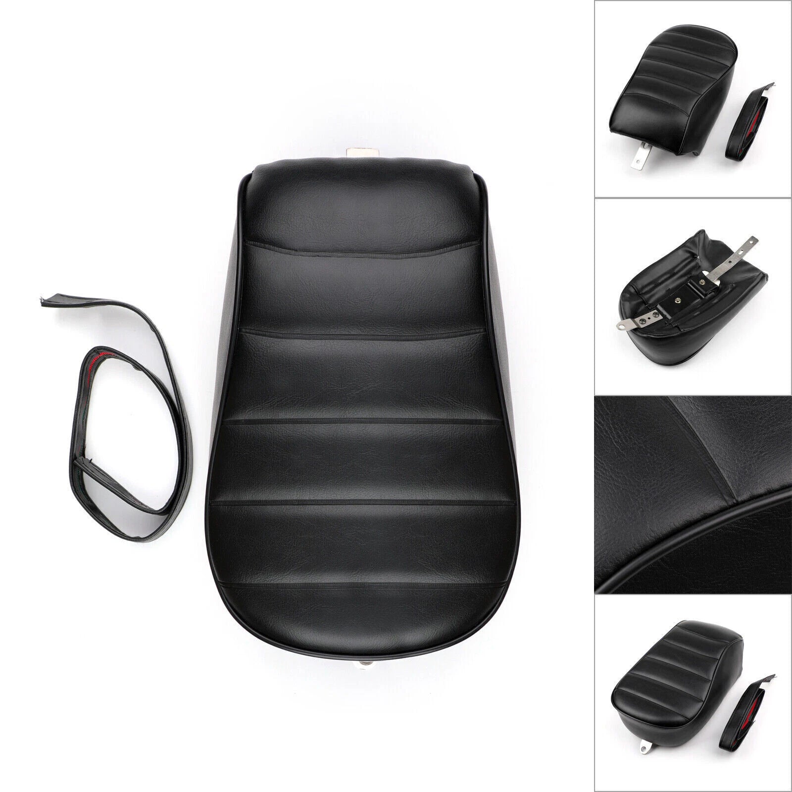 Rear Passenger Pillion Seat for Harley Sportster Iron 883 XL883N (2016–2019)