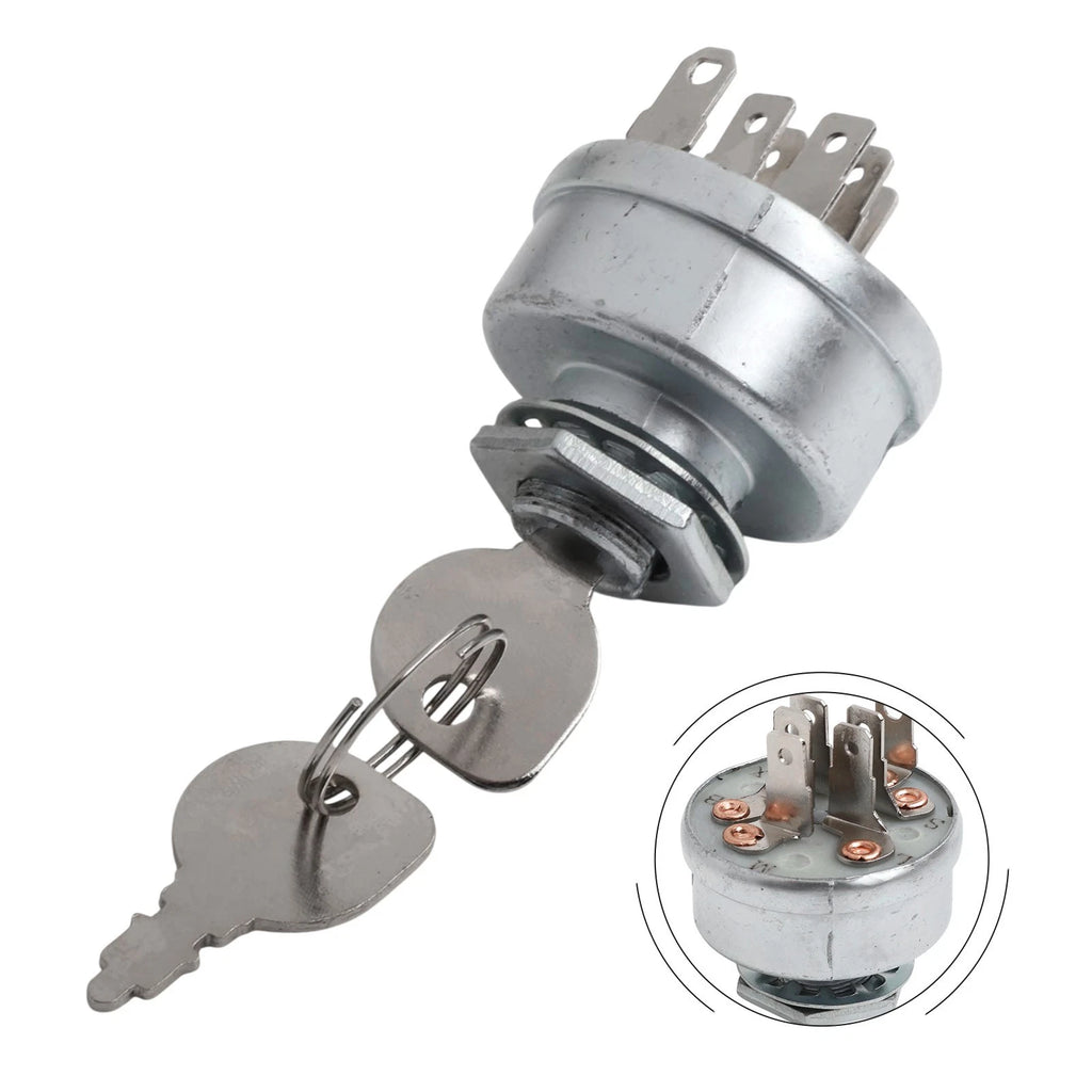 Keyed Ignition Starter Switch for Mower Model 92377MA