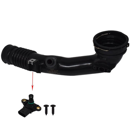 Engine Air Intake Hose Duct Assembly & Sensor 13717609811 for BMW (2011–2017)
