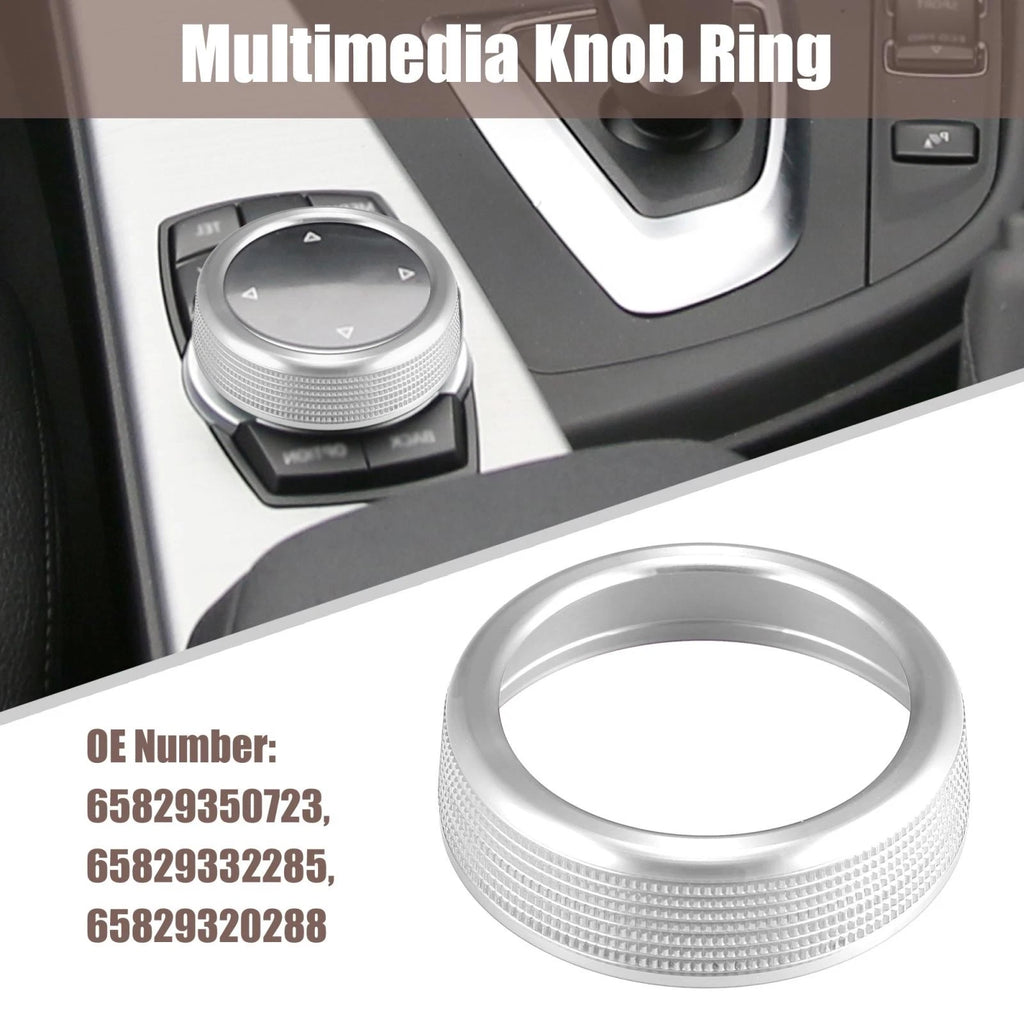 Multimedia Knob Cover Ring Replacement for BMW 1 2 3 4 Series (2013–2024)