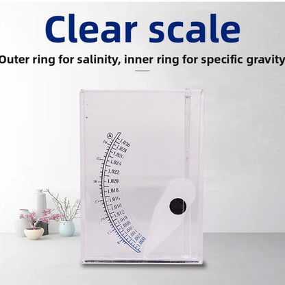 Transparent Salinometer for Accurate Saltwater Measurement