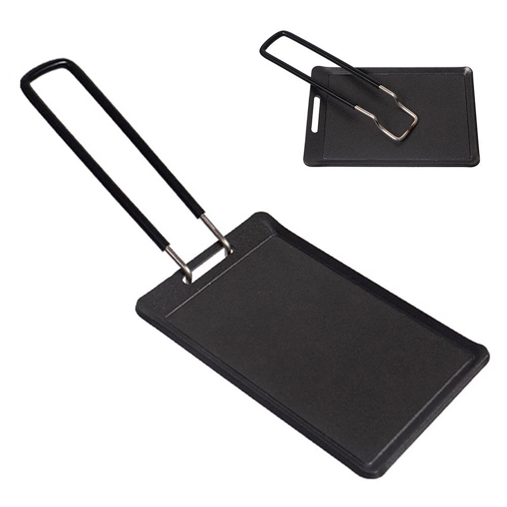 Outdoor Square NonStick Frying Pan for Grilling