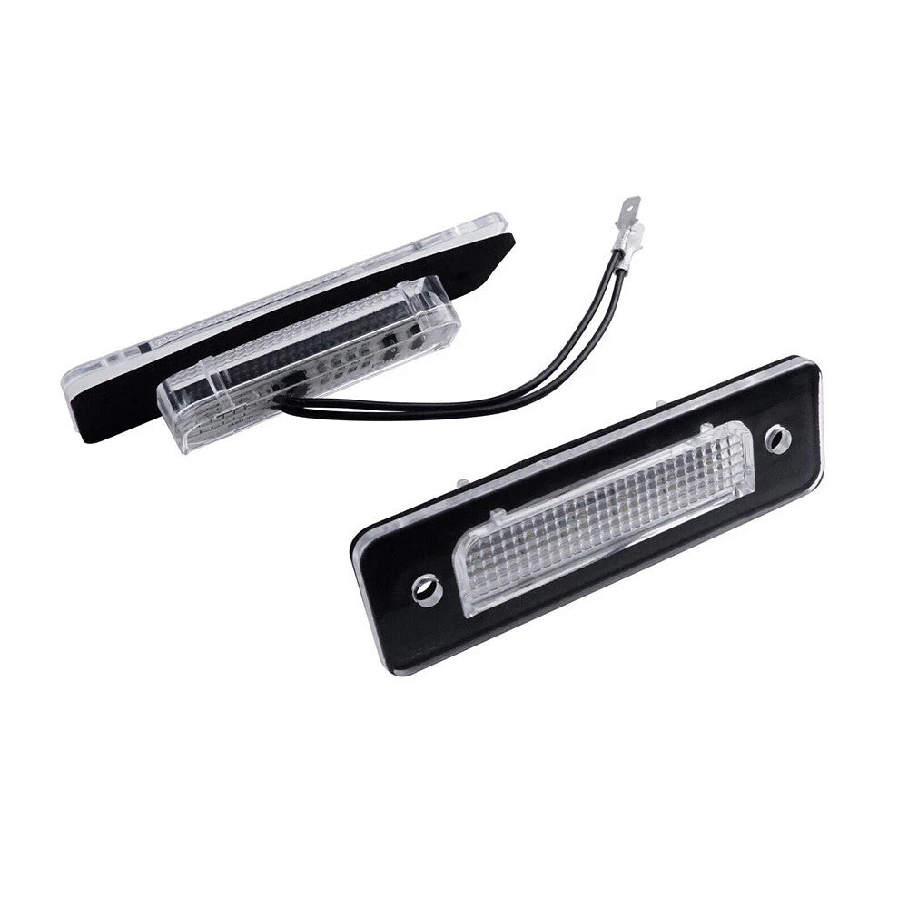 2X LED License Plate Light for BMW 3er E30 5er E12 E28 6er E24 7er E23 M1 E26 (63261372766)