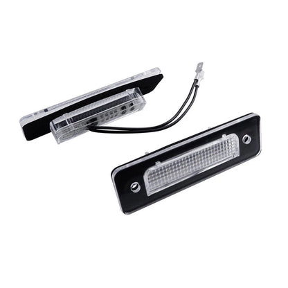 2X LED License Plate Light for BMW 3er E30 5er E12 E28 6er E24 7er E23 M1 E26 (63261372766)
