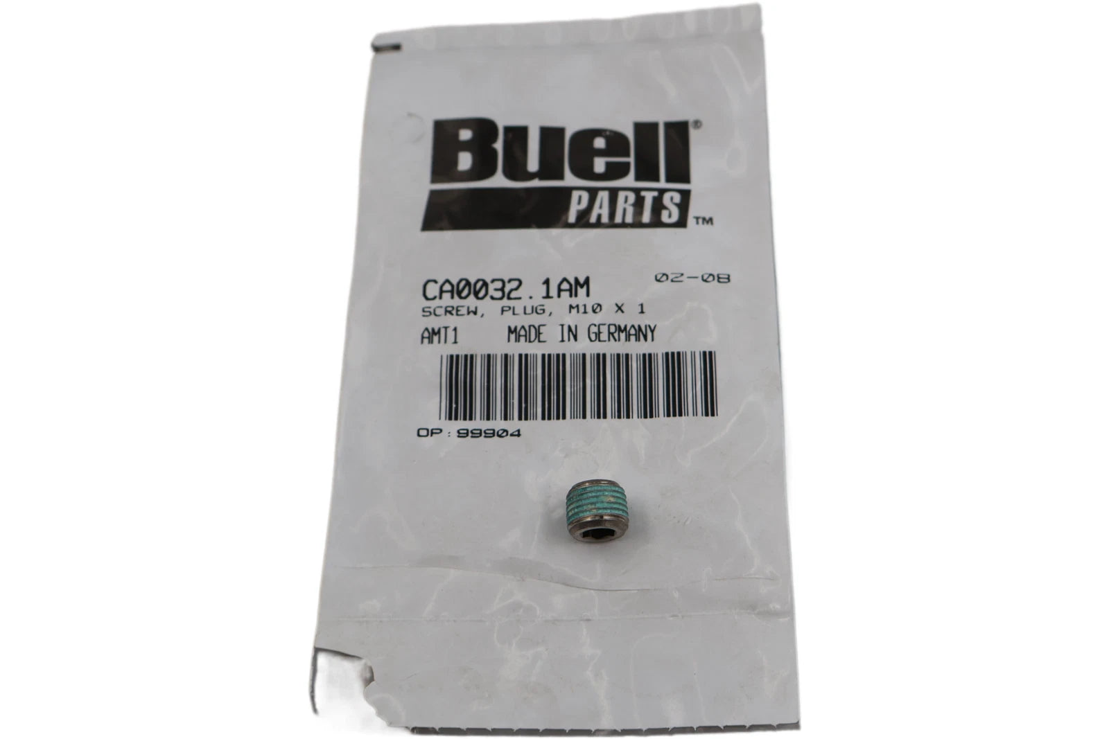 M10x1 Plug Screw for Buell (CA0032.1AM)