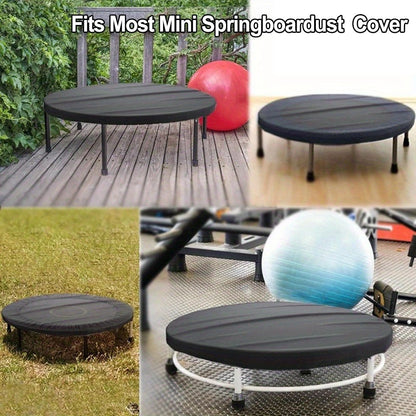 Protective Round Cover for Outdoor Use with Adjustable Straps