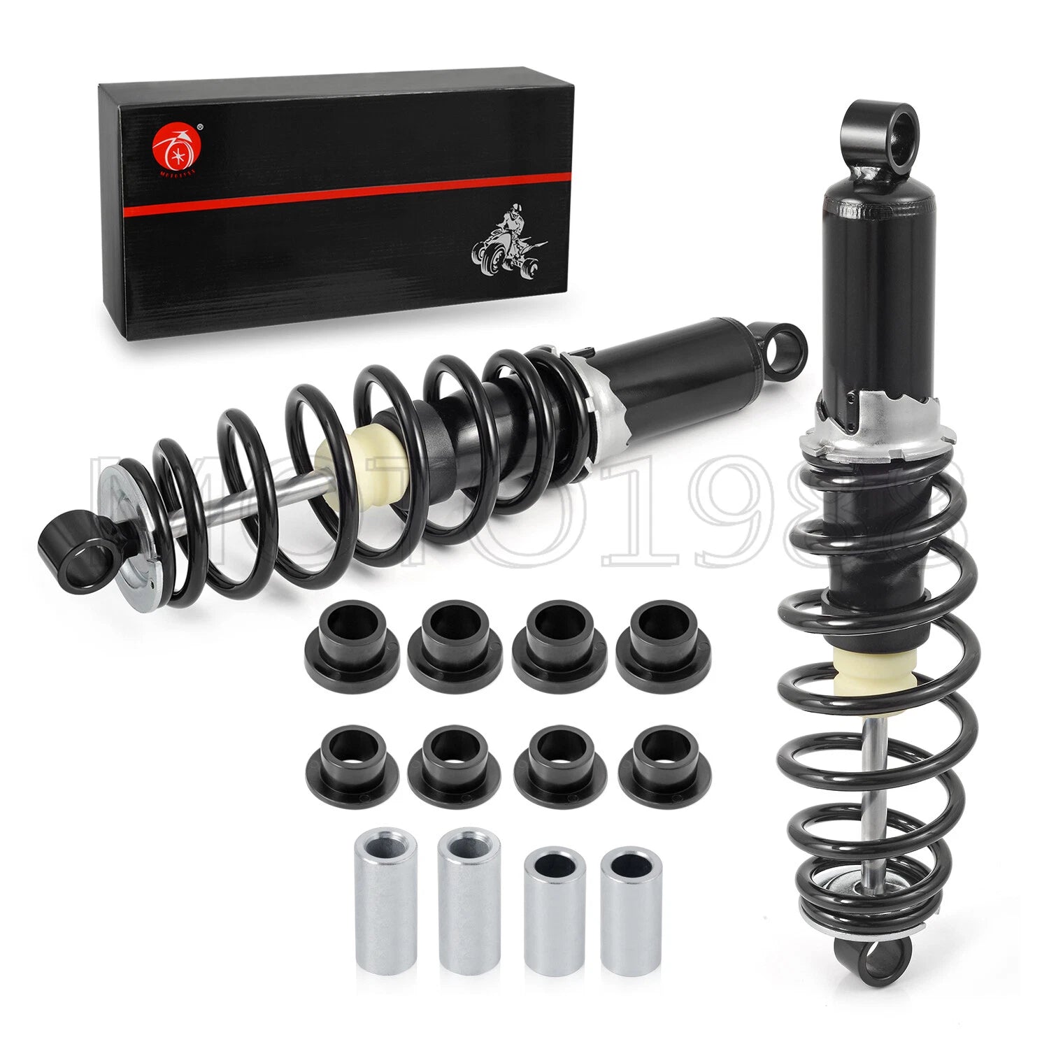 Set of 2 Rear Shocks for Polaris Sportsman 400 450 500 570 600 700 800 (2003–2023)