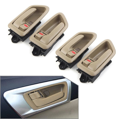 4X Interior Door Handle Beige for Toyota Camry (1997–2001)