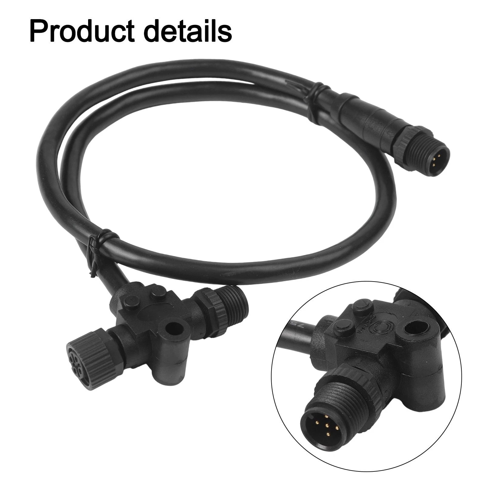 Marine Connector Cable M125P for NMEA 2000 Applications (Waterproof)