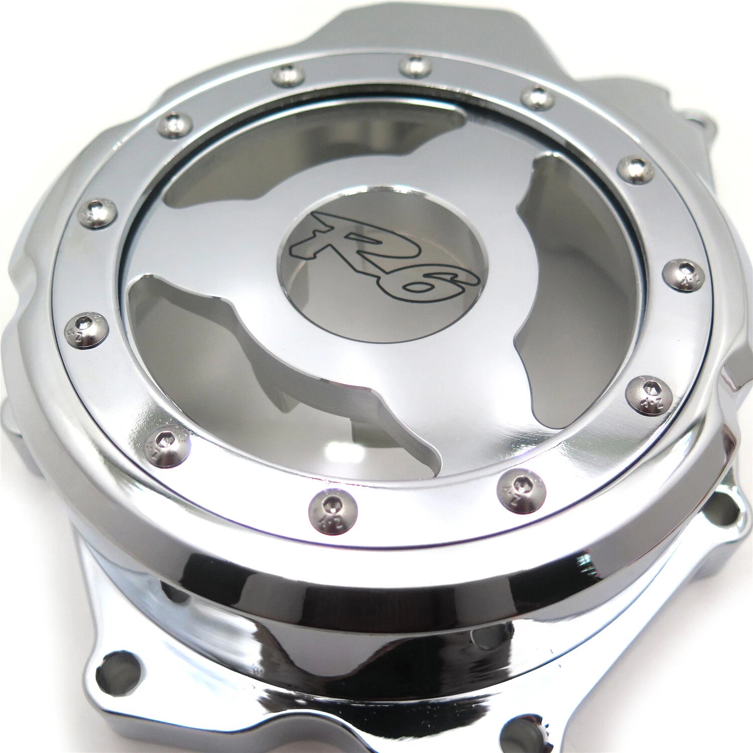 Left Billet Engine Stator Cover for Yamaha YZF-R6 (2006–2021) Chrome