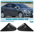 Mirror Triangle Fender Cover Pair Left Right for Chevrolet Sonic (2012–2020)