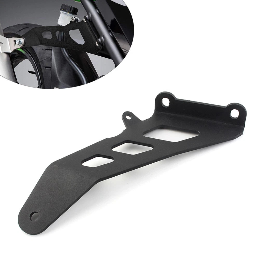 Exhaust Bracket Mount for Kawasaki Ninja 400 (2018–2024) Black