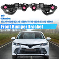 Bumper Bracket Pair Side Retainer Replacement for Toyota Camry Hybrid LE (2020–2020)