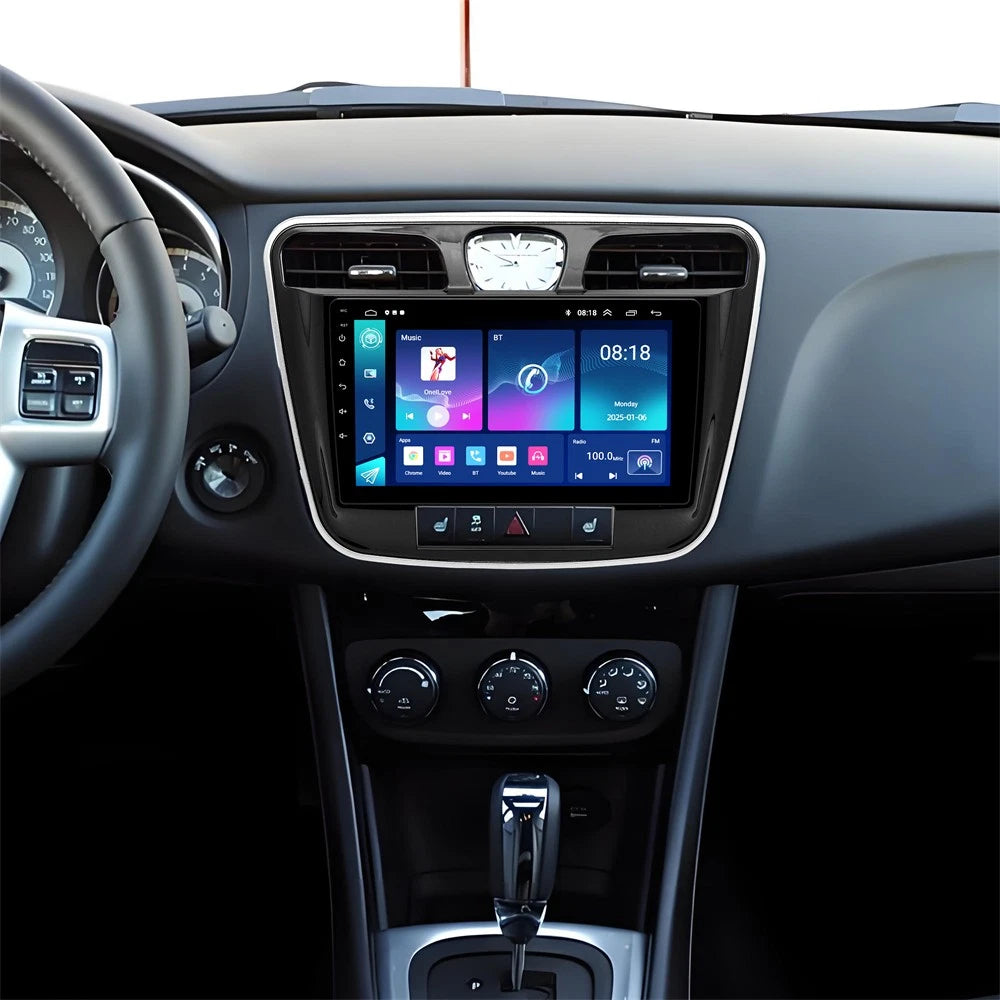 9'' Carplay GPS Navigation Stereo for Chrysler 200 (2011–2014)