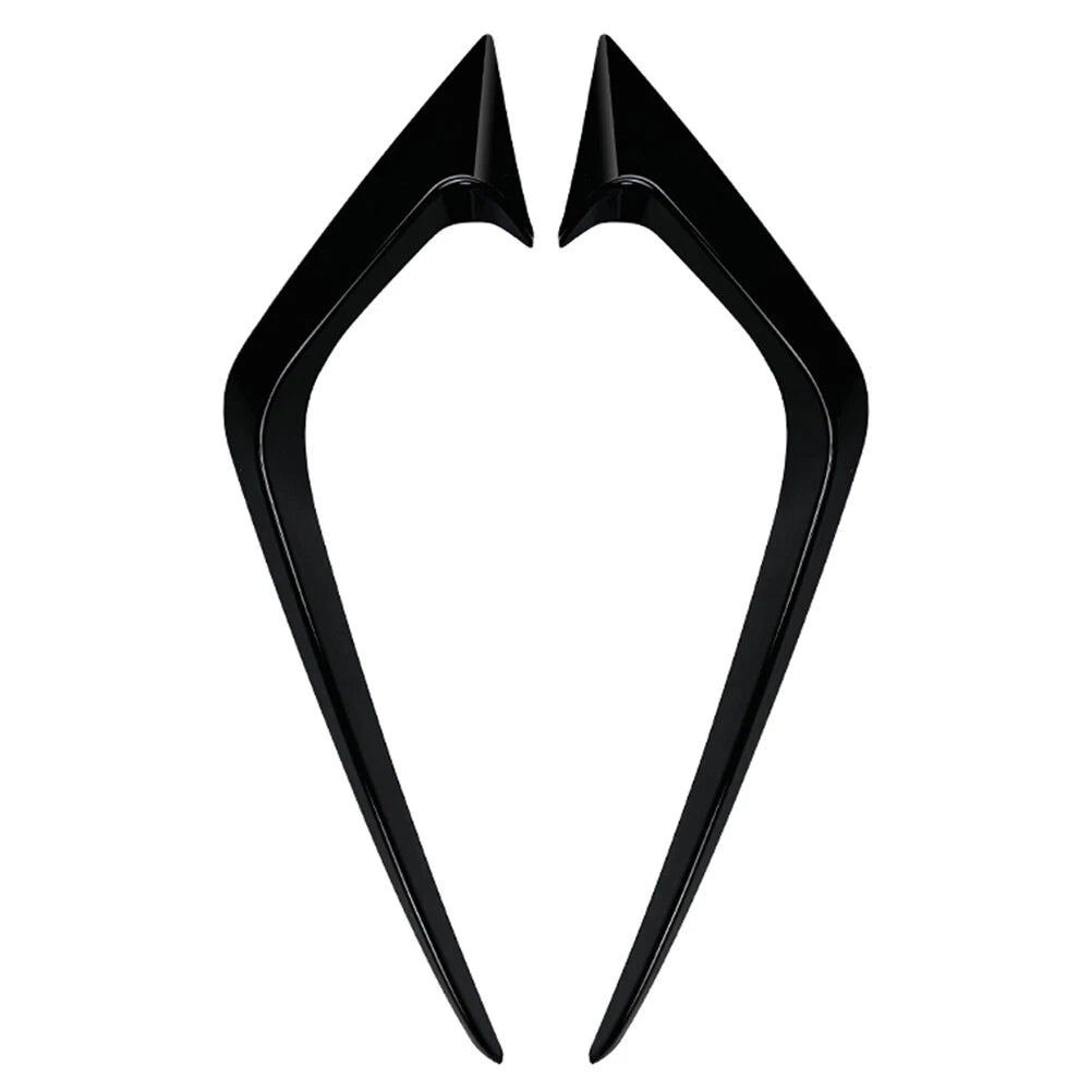 Pair Front Bumper Side Splitter Spoiler for Ford Fiesta ST MK6 (2012–2017)