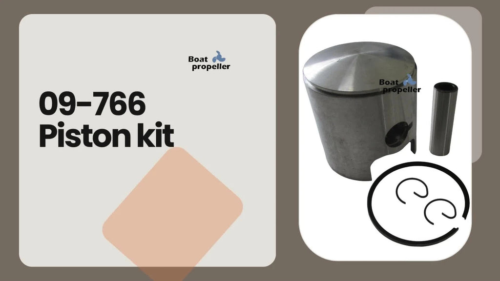 Piston Kit 09-766 STD + Ring for Ski Doo TNT 440 F/A, Blizzard 438 F/A