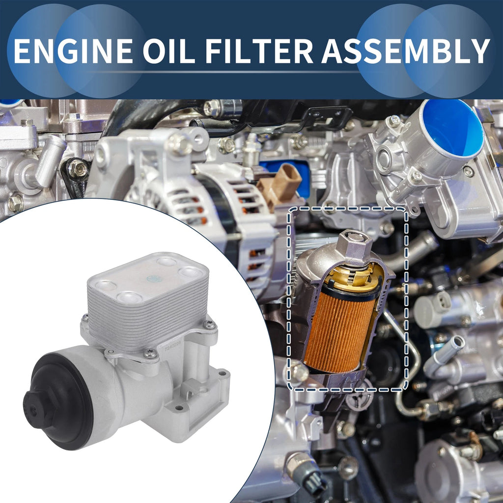 Engine Oil Cooler Filter Housing for Audi A3 Q3 Quattro (2015–2022)