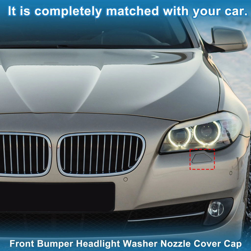 Front Left Washer Nozzle Cover Cap Replacement for BMW 528i (2014–2016)